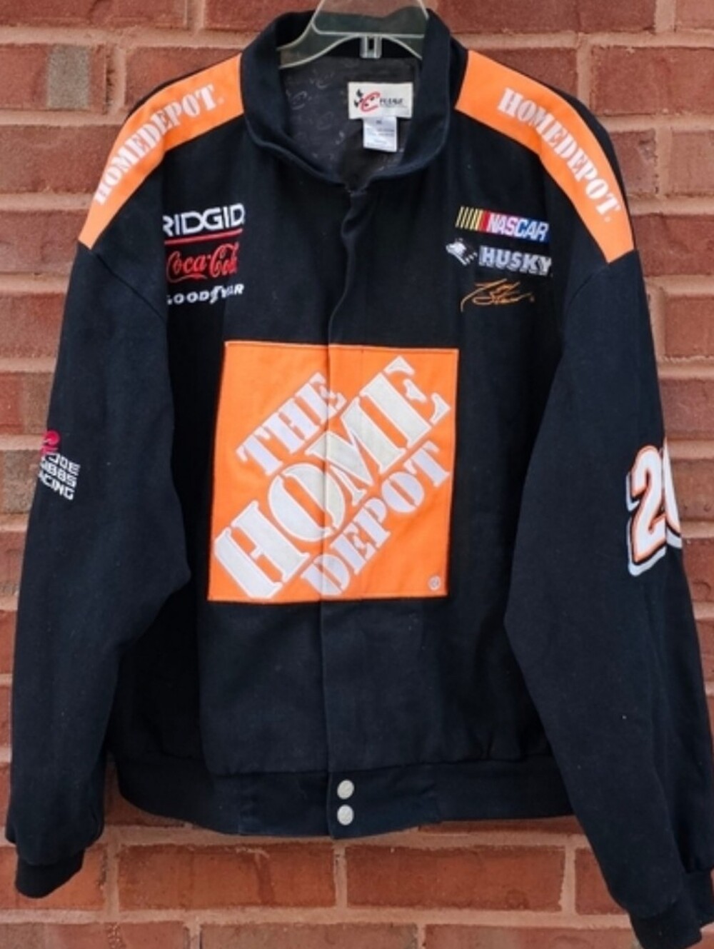 Vintage Tony Stewart Jacket Mens XL Chase Authentics NASCAR Home Depot Racing